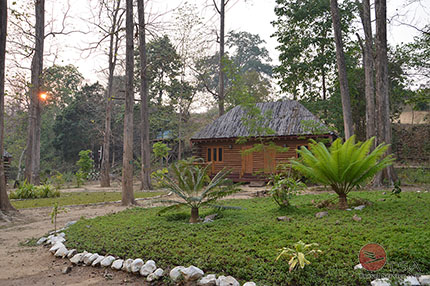 Bungalow im Elefantencamp