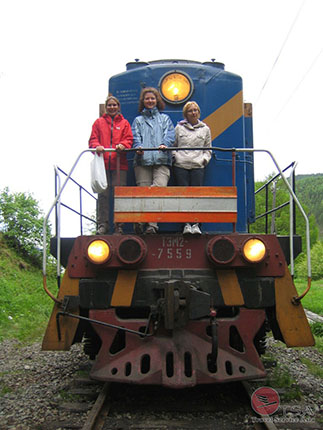 Sonderplatz auf der Lok