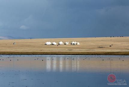 Jurtencamp am Son Kul - Kirgistan Jurtencamp