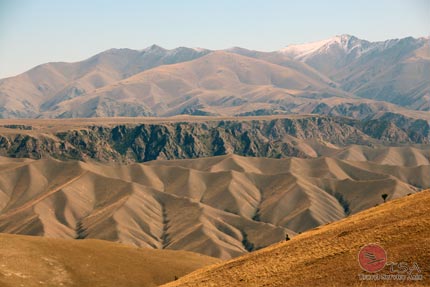 Gebirgsterrain am Dolon-Pass Dolon-Pass