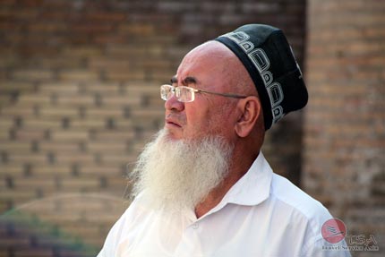 Die Gesichter Kirgistans Bevölkerung