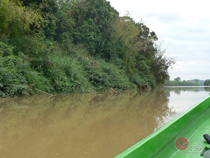 Fahrt auf Dong Nai River